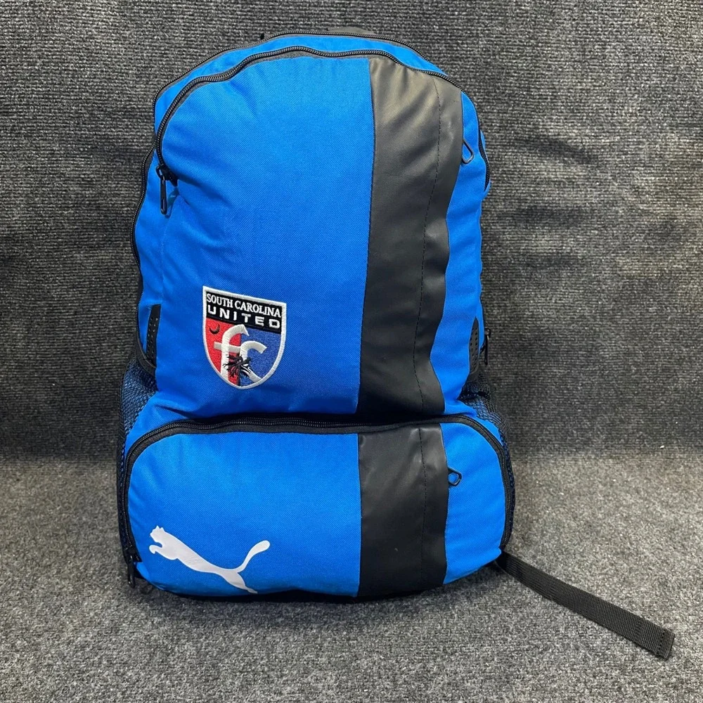 Puma 077017-02 South Carolina United FC Premier Club Blue/Black‎ Soccer Backpack